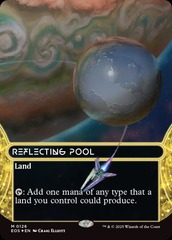 (126) Reflecting Pool - GALAXY FOIL - SPACE BORDERLESS